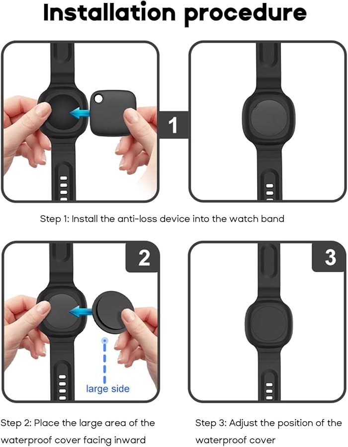 Anti Lost Bracelet For Smart Tag Soft Silicone Wristband Protective Cover Holder Adjustable - Image 2